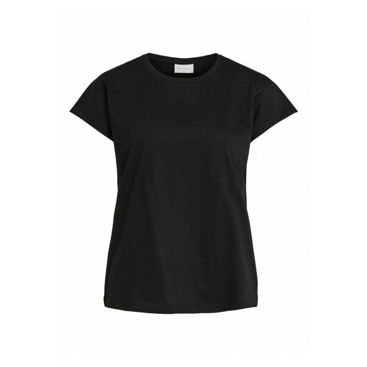 Kobiety T SHIRT TOP | Vila T-shirt basic - black/czarny - TR14050