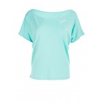 Kobiety T SHIRT TOP | Winshape KURZARM - Koszulka sportowa - mint/miętowy - TA54098