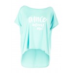 Kobiety T SHIRT TOP | Winshape MCT017 ULTRA LIGHT - T-shirt z nadrukiem - mint/miętowy - ZJ93937