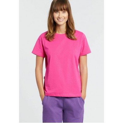 Kobiety T_SHIRT_TOP | WÓLCZANKA T-shirt basic - pink/różowy - HW84523