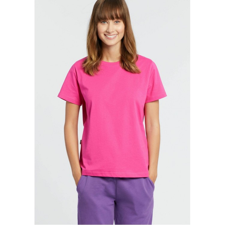 Kobiety T SHIRT TOP | WÓLCZANKA T-shirt basic - pink/różowy - HW84523