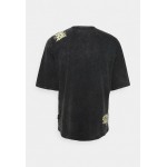 Kobiety T SHIRT TOP | YOURTURN PRINT WASH UNISEX - T-shirt z nadrukiem - black/czarny - EL22465