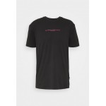 Kobiety T SHIRT TOP | YOURTURN T-shirt z nadrukiem - black/czarny - TC71666