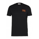 Kobiety T SHIRT TOP | YOURTURN UNISEX OBSERVER - T-shirt z nadrukiem - black/czarny - SO13699