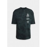 Kobiety T SHIRT TOP | YOURTURN WINCENT WEISS UNISEX - T-shirt z nadrukiem - black/czarny - MT99637