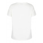 Kobiety T SHIRT TOP | Zizzi T-shirt basic - white/biały - CV21992