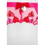 Kobiety STOCKING | Boux Avenue LOVE HEART SUSPENDER - Pas do pończoch i Podwiązki - pink mix/różowy - BP55448