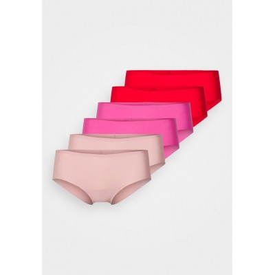 Kobiety UNDERPANT | MAGIC Bodyfashion HIPSTER 6 PACK - Figi - blush pink/red/jasnoniebieski - RO40590