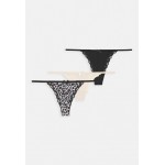 Kobiety UNDERPANT | Nly by Nelly ADORE ME THONG 3-PACK - Stringi - multi/wielokolorowy - NR32878