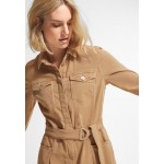 Kobiety DRESS | comma casual identity Sukienka jeansowa - brown/brązowy - JL82811