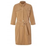 Kobiety DRESS | comma casual identity Sukienka jeansowa - brown/brązowy - JL82811