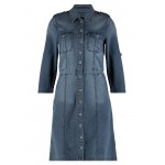 Kobiety DRESS | Cream UNIFORM DRESS - Sukienka jeansowa - royal navy blue/granatowy - EN62602