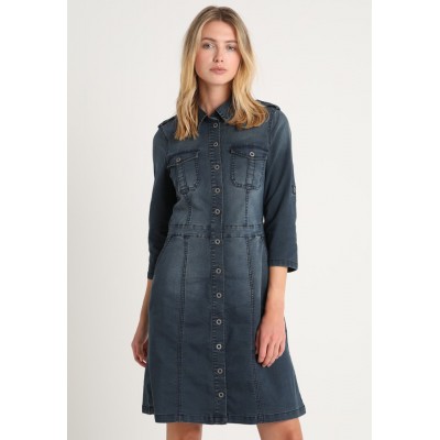 Kobiety DRESS | Cream UNIFORM DRESS - Sukienka jeansowa - royal navy blue/granatowy - EN62602