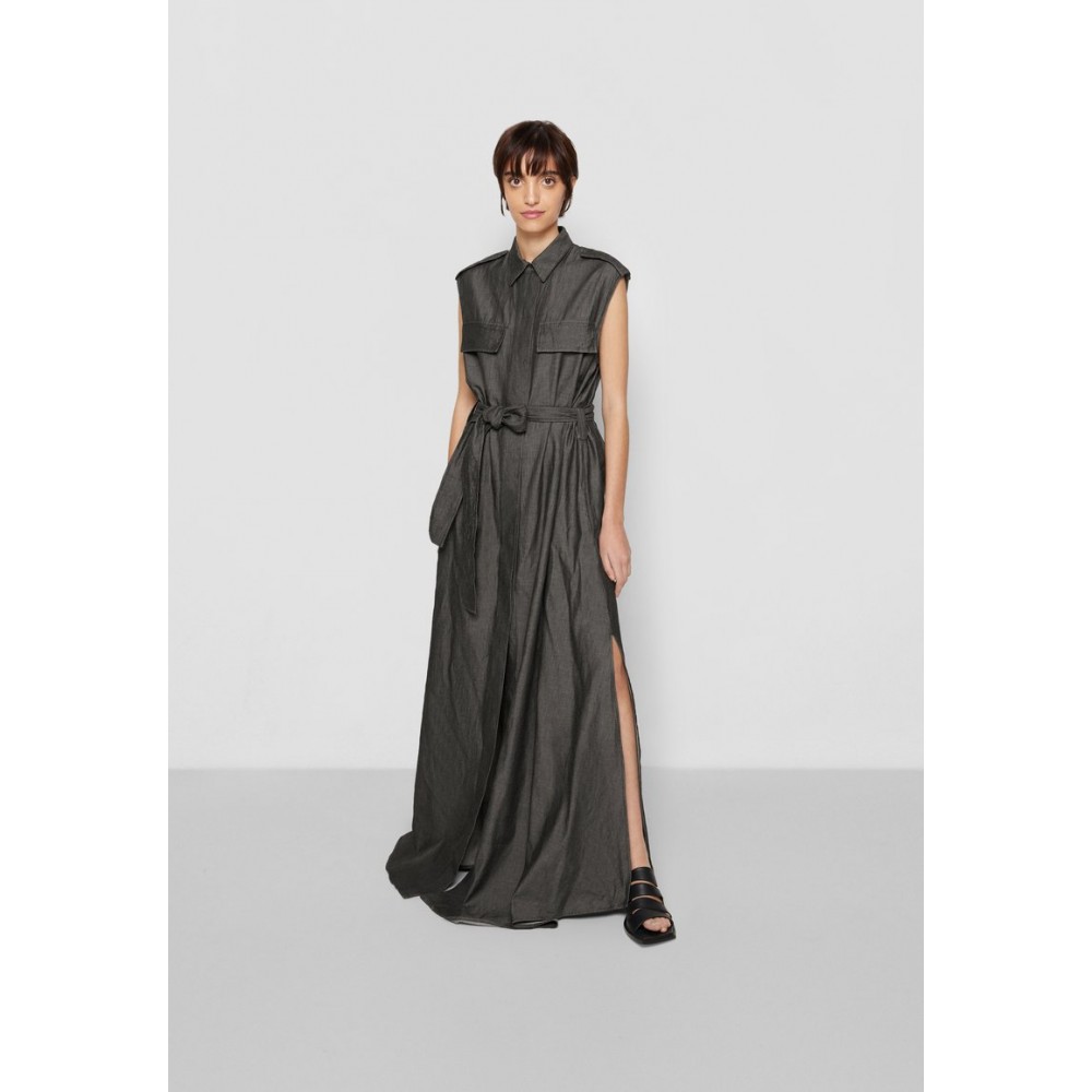 Kobiety DRESS | Dondup ABITO - Długa sukienka - dandy/czarny - TK54825