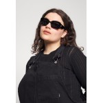 Kobiety DRESS | Dr.Denim Plus EFFIE DUNGAREE DRESS - Sukienka jeansowa - washed black/czarny denim - NC62861