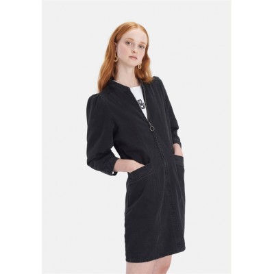 Kobiety DRESS | Eksept by Shoeby TANZI  - Sukienka jeansowa - black/czarny - NF17480