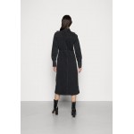 Kobiety DRESS | Gestuz ARDENE MIDI DRESS - Długa sukienka - dusty black/czarny denim - FY07650