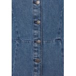 Kobiety DRESS | JDY JDYATHENA DRESS - Sukienka jeansowa - medium blue denim/niebieski denim - FJ46326