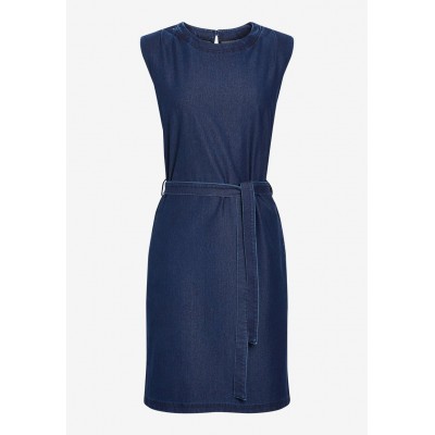 Kobiety DRESS | Next Sukienka jeansowa - dark blue/ciemnoniebieski - VU85209