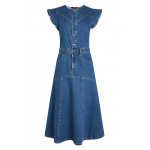 Kobiety DRESS | Next Sukienka jeansowa - dark blue/granatowy - MB18354