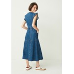 Kobiety DRESS | Next Sukienka jeansowa - dark blue/granatowy - MB18354