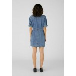 Kobiety DRESS | Object Sukienka jeansowa - light blue denim/jasnoniebieski - YW22512