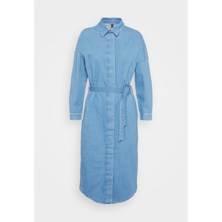 Kobiety DRESS | ONLY ONLAMARA LIFE - Sukienka jeansowa - medium blue denim/niebieski denim - QI44101