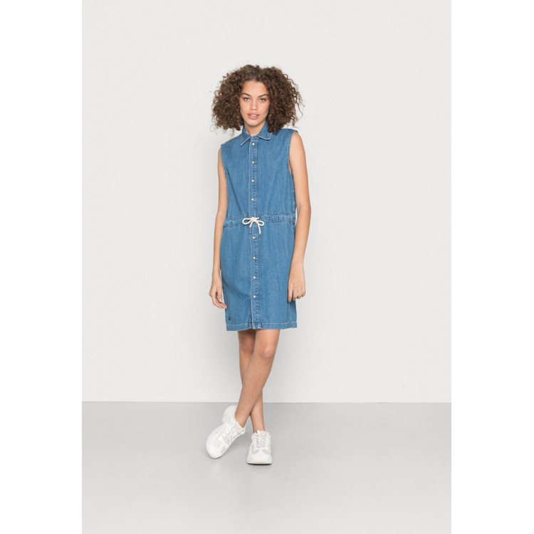 Kobiety DRESS | Pepe Jeans JESSI - Sukienka jeansowa - denim/niebieski denim - NB40449