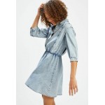 Kobiety DRESS | Pimkie KURZES - Sukienka jeansowa - blau/szaroniebieski - BX80794