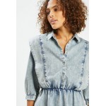 Kobiety DRESS | Pimkie KURZES - Sukienka jeansowa - blau/szaroniebieski - BX80794