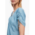 Kobiety DRESS | QS by s.Oliver Sukienka jeansowa - light blue/jasnoniebieski - ZA25115
