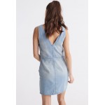 Kobiety DRESS | Superdry Sukienka jeansowa - light indigo vintage/jasnoniebieski - PJ93740