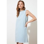Kobiety DRESS | Trendyol Sukienka jeansowa - blue/niebieski - XI36802