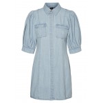 Kobiety DRESS | Vero Moda VMALICIA - Sukienka jeansowa - light blue denim/niebieski denim - SP95951
