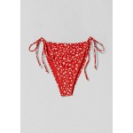 Kobiety BEACH TROUSER | Bershka Dół od bikini - red/czerwony - HO66872
