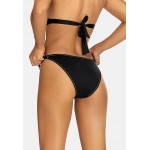 Kobiety BEACH TROUSER | Feba Swimwear Dół od bikini - wiązane po bokach/orientalny wzór/czarny - SL80097
