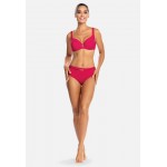 Kobiety BEACH TROUSER | Feba Swimwear Dół od bikini - wysoki stan- malinowy prążek/czerwony - HS22871