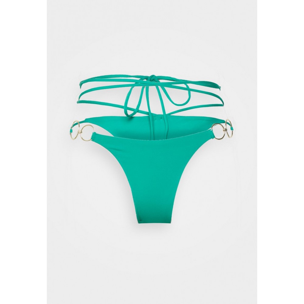 Kobiety BEACH TROUSER | Guess BRIEF - Dół od bikini - quatrefoil green/zielony - WN24752