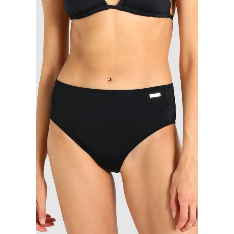 Kobiety BEACH TROUSER | LASCANA HIGHWAIST - Dół od bikini - black/czarny - IC43258