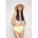 Kobiety BEACH TROUSER | LASCANA PANTS HIGHWAI - Dół od bikini - yellow/żółty - VE97459