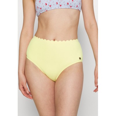 Kobiety BEACH_TROUSER | LASCANA PANTS HIGHWAI - Dół od bikini - yellow/żółty - VE97459
