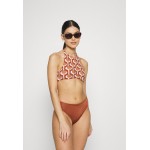 Kobiety BEACH TROUSER | Lindex SWIM BRIEF BELLA - Dół od bikini - dark dusty orange/pomarańczowy - RZ27119