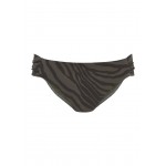 Kobiety BEACH TROUSER | Mint Velvet RUCHED SIDE BIKINI BRIEFS - Dół od bikini - black/czarny - BW31614