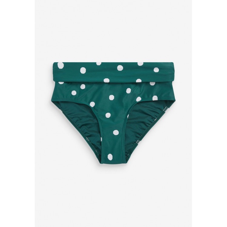 Kobiety BEACH TROUSER | Next LEAF ROLL - Dół od bikini - green/zielony - AU85051