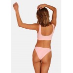 Kobiety BEACH TROUSER | OW Collection HANNA - Dół od bikini - pink/różowy - TV98872