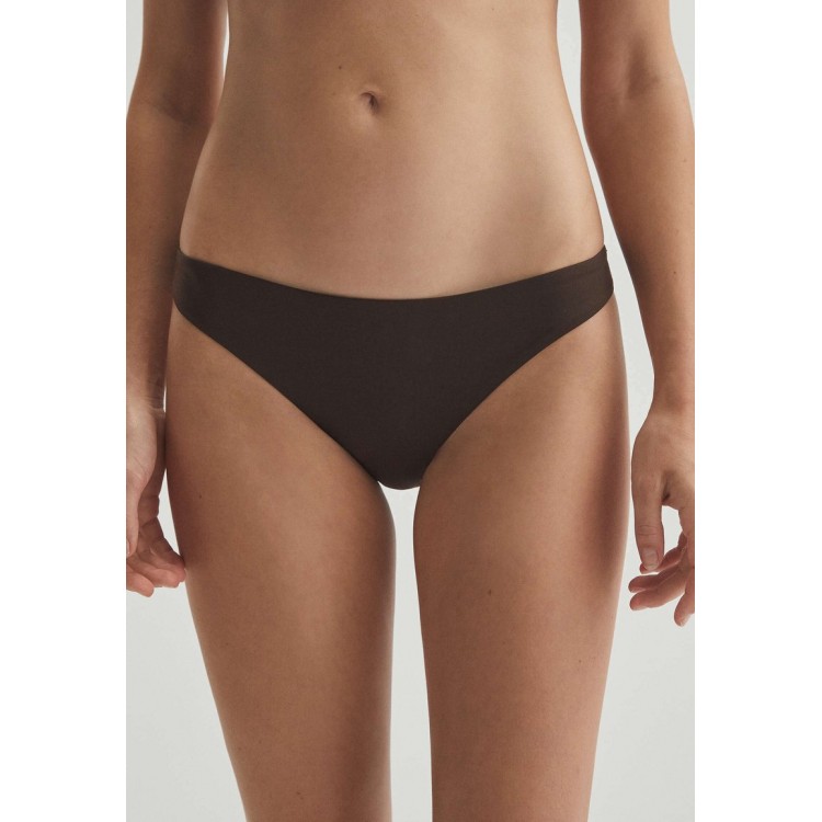 Kobiety BEACH TROUSER | OYSHO Dół od bikini - dark brown/ciemnobrązowy - IF55300