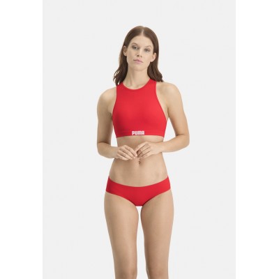 Kobiety BEACH_TROUSER | Puma HIPSTER  - Dół od bikini - red/czerwony - PR80666