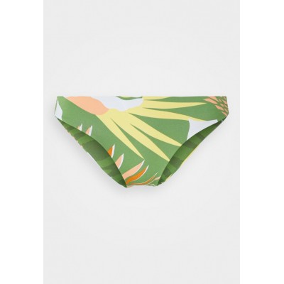 Kobiety BEACH_TROUSER | Roxy WILDFLOWERS REGULAR BOTTOM - Dół od bikini - turf green undertone/zielony - FY98730