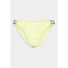 Kobiety BEACH_TROUSER | Seafolly CHECK TRIM HIPSTER PANT - Dół od bikini - lime light/żółty - GO99300