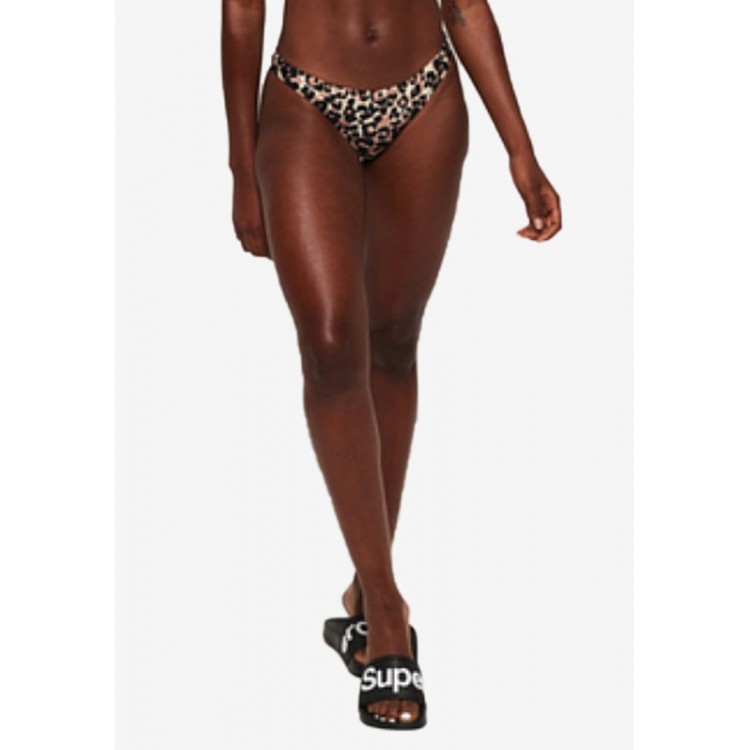 Kobiety BEACH TROUSER | Superdry CHEEKY - Dół od bikini - brown/brązowy - GH87100